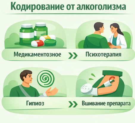 кодирование от алкоголизма в Котельниках Санати